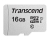 Transcend 16GB microSDHC I, C10, U1 300S - No Adapter - Class 10, 95/10 MB/s