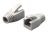 Alogic RJ45 Grey Strain Relief Boot for 22AWG~23AWG Wire Plug (8.0mm OD) : Bag of 10