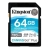 Kingston 64GB SDXC Canvas Go Plus 170R C10 - UHS-I, U3 V30 170MB/s Read, 70MB/s Write