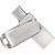 SanDisk 128GB Ultra Dual Drive Luxe USB3.1 Type-C Flash Drive - Silver