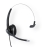 snom A100M Headset Wideband Monaural Headset - Black Superior Wideband, Noise-cancelling, Durable, Lightweight, Bendable