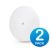 Ubiquiti LTU-PRO-2 Point-to-MultiPoint (PtMP) 5GHz 2 Pack, Up To 25km, 24 dBi Antenna, Functions in a PtMP Environment w/ LTU-Rocket as Base Station