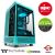 ThermalTake Citadel Gaming Computer System - Turquoise EditionAMD Ryzen 5 - 3600 /RTX 3060 /AIO /WIFI /Tower 100 Mini