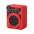 Divoom Espresso Retro Mini Portable Radio Bluetooth Speaker - Red