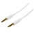 Startech 1m White Slim 3.5mm Stereo Audio Cable - Male to Male