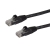 Startech .com 10m CAT6 Ethernet Cable - Black CAT 6 Gigabit Ethernet Wire -650MHz 100W PoE RJ45 UTP Network/Patch Cord Snagless w/Strain Relief Fluke Tested/Wiring is UL Certified/TIA