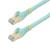 Startech .com 2m CAT6a Ethernet Cable - 10 Gigabit Shielded Snagless RJ45 100W PoE Patch Cord - 10GbE STP Network Cable w/Strain Relief - Aqua Fluke Tested/Wiring is UL Certified/TIA