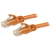 Startech .com 1.5m CAT6 Ethernet Cable - Orange CAT 6 Gigabit Ethernet Wire -650MHz 100W PoE RJ45 UTP Network/Patch Cord Snagless w/Strain Relief Fluke Tested/Wiring is UL Certified/TIA
