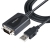 Startech .com 3ft (1m) USB to Serial Cable with COM Port Retention, DB9 Male RS232 to USB Converter, USB to Serial Adapter for PLC/Printer/Scanner, Prolific Chipset, Windows/Mac