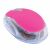 Swann Flash Club Mini Optical Mouse - Flashing Lights, USB - Pink